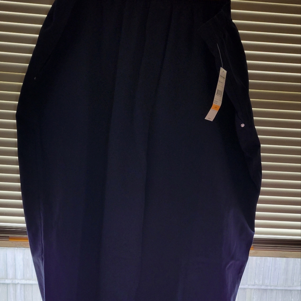 Women's pants, Studio Works, 24W, dark blue.